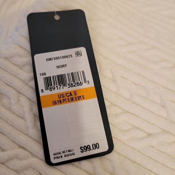 RACHEL ROY Women's White Off-the-shoulder Sweater (size S) - Picture 9 of 10